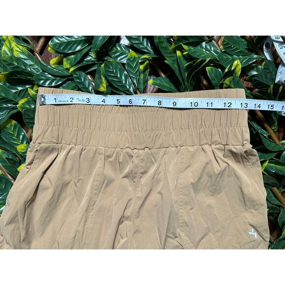 Joy Lab Yellow Mustard High Waisted Workout Shorts Size Small - Picture 4 of 7